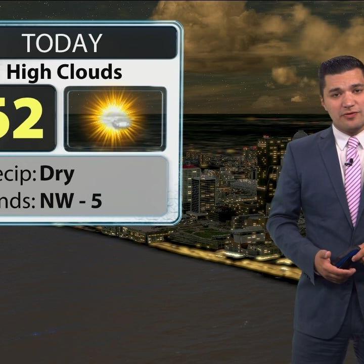 Bryce Jones' early Friday morning forecast